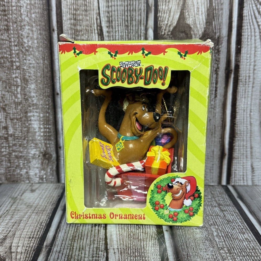 Vintage 1998 Cartoon Network Scooby-Doo Christmas Ornament New in Box